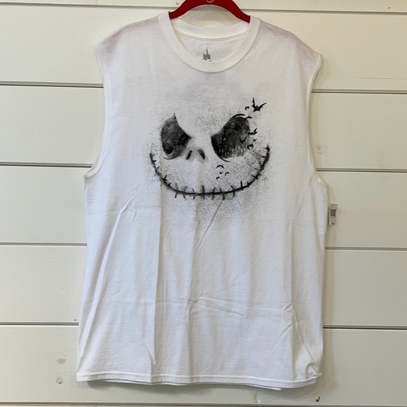 Disney Parks Nightmare Before Christmas Muscle T-shirt NEW Size Large - Picture 2 of 7